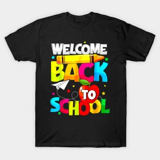 Welcome Back To School Funny Student Teacher Love T-Shirt